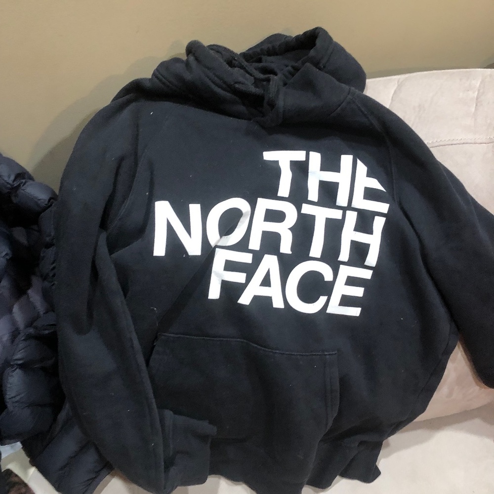 North face hoodie small